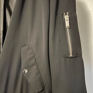 Women’s Zara Black Bomber Jacket
